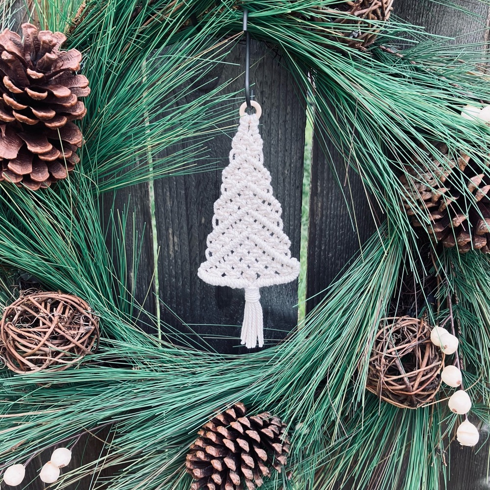 Miniature macrame tree - Picture 3 of 6